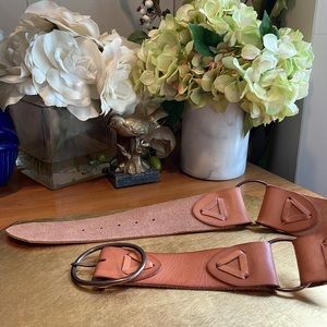 LP Vintage Collection Leather Belt / Worn Once!